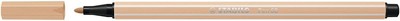 Premium Fibre-Tip Pen - STABILO Pen 68 - Pack of 1 - Beige