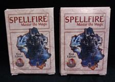 2 Spellfire Master The Magic Card Game Decks 1st  Edition TSR Advanced D&D VTG
