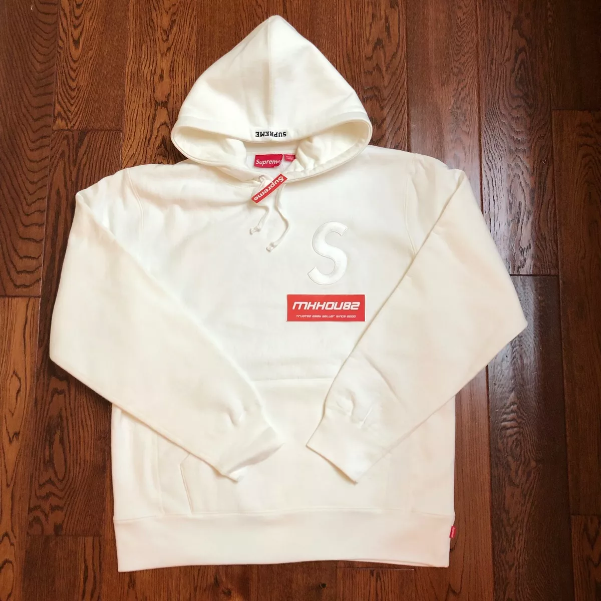 New Supreme Tonal S Logo Hooded Sweatshirt Hoodie classic FW 2017 FW17 Size  L