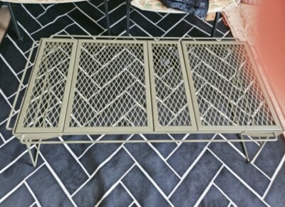 ARBOR Outdoor / IGT Table Full Set / Mash Plate 4p + Table Frame / Khaki
