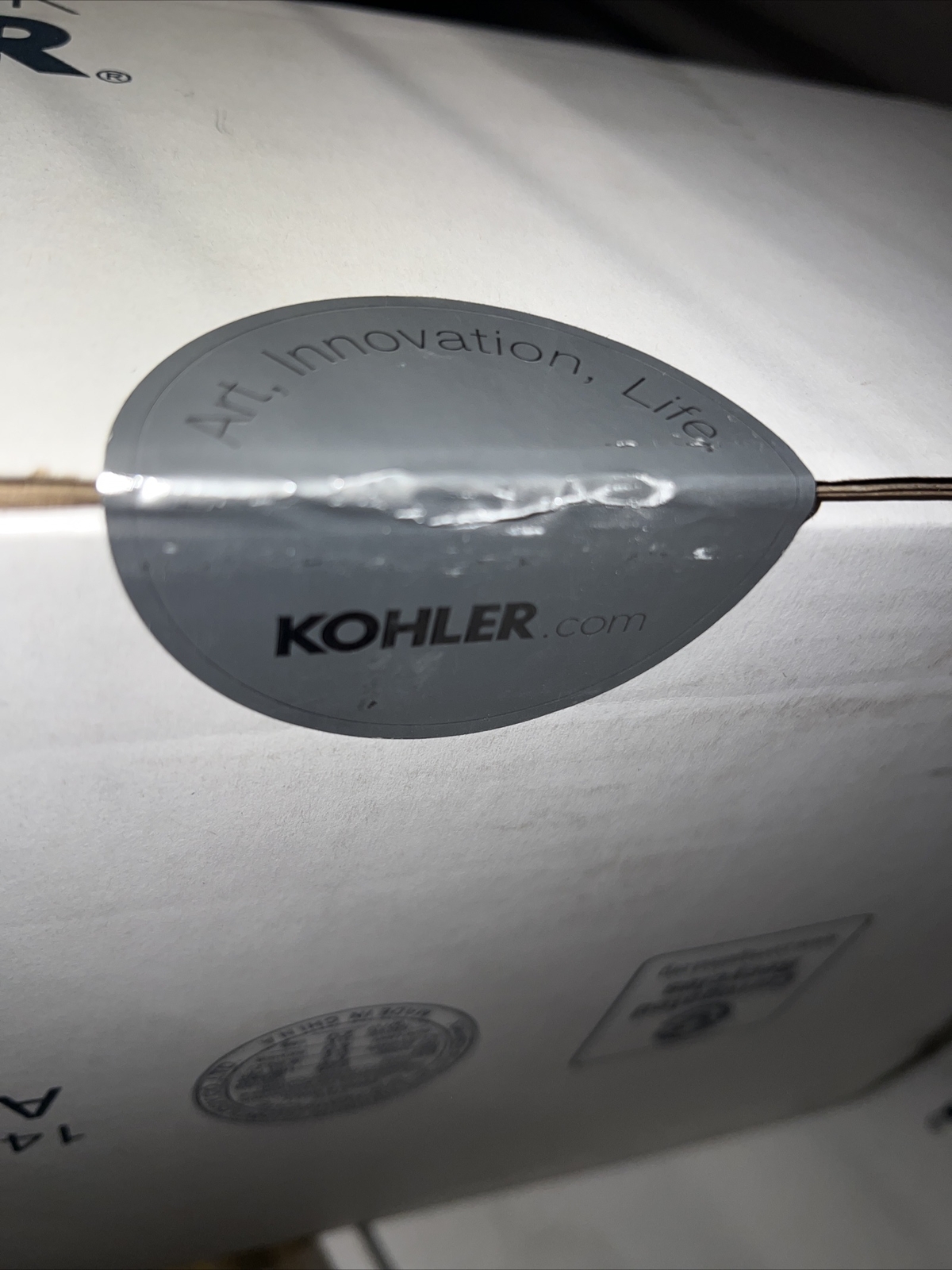 KOHLER 26293GBL Statement 1.75 GPM Single Function Rain Showerhead