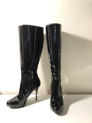 guess patent leather boots