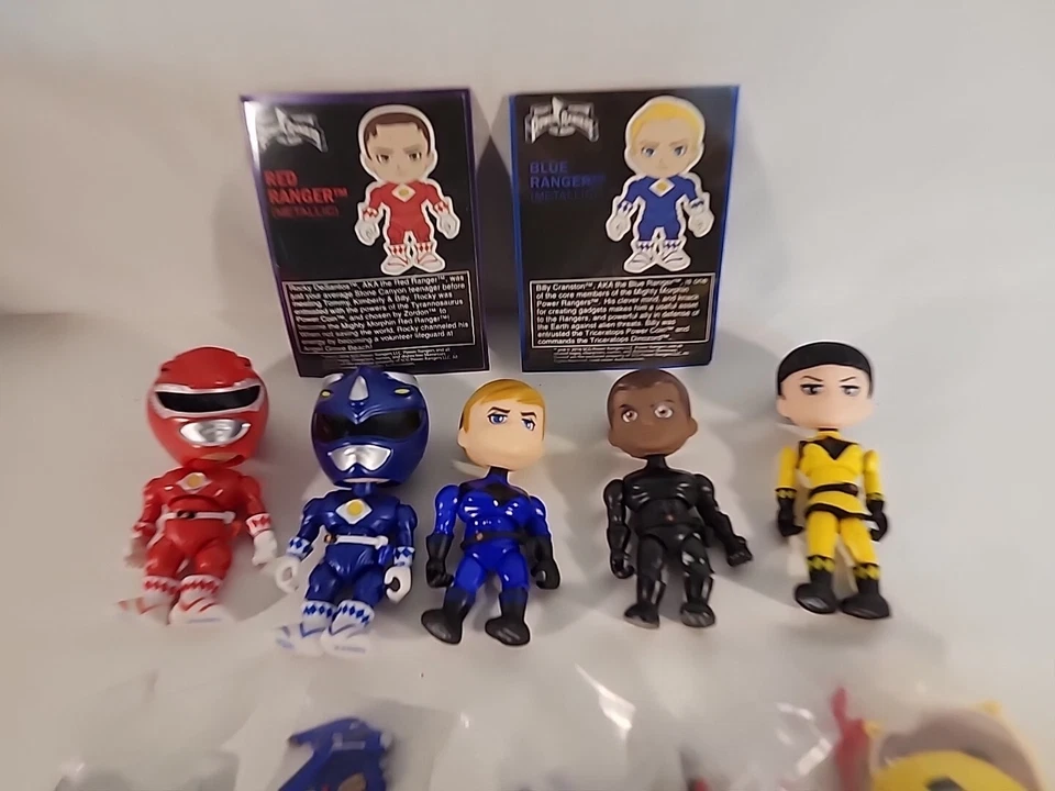 Loyal Subjects Saban Mighty Morphin Power Rangers Movie Mini-Figure Lot 5 Rare - Image 2 of 4