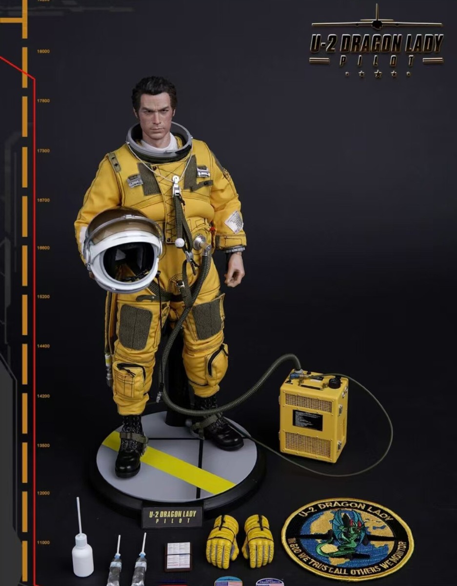 DAMTOYS 78030 U2 1/6 spy plane pilot Action Figure In Stock NEW | eBay