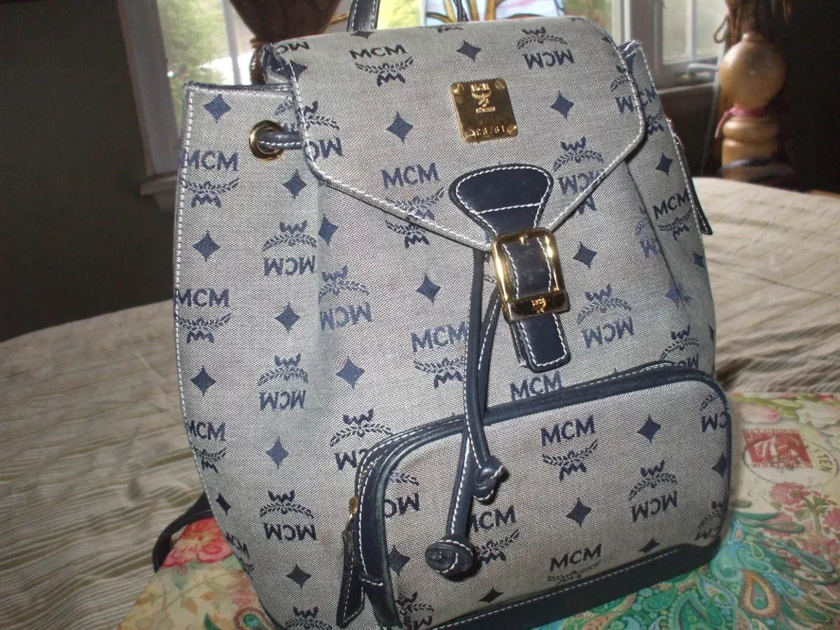 MCM, Bags, New Authentic Mcm Backpack