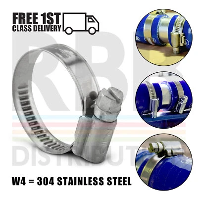 Jubilee Hose Clip Kale Hose Clamp W4 304 Stainless Steel 9mm Worm Drive Pipe