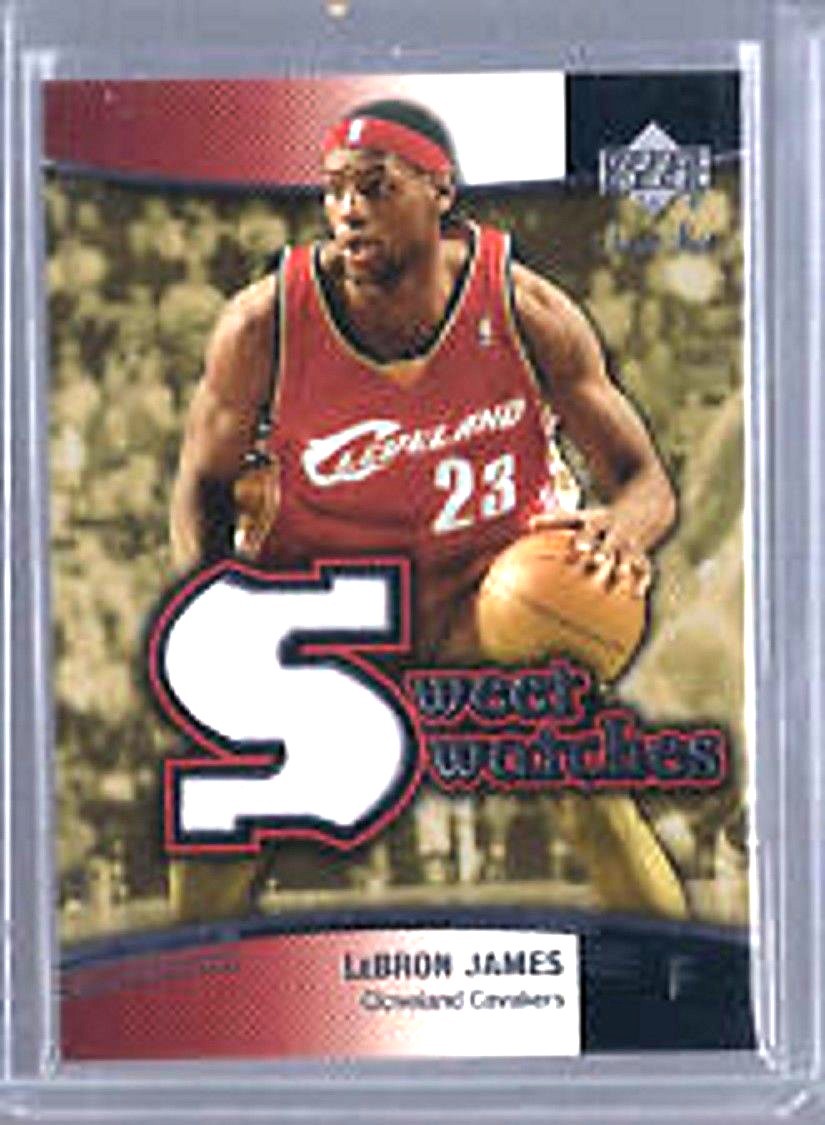 LeBron James 2004-2005 Upper Deck Sweet Spot Sweet Swatches Patch