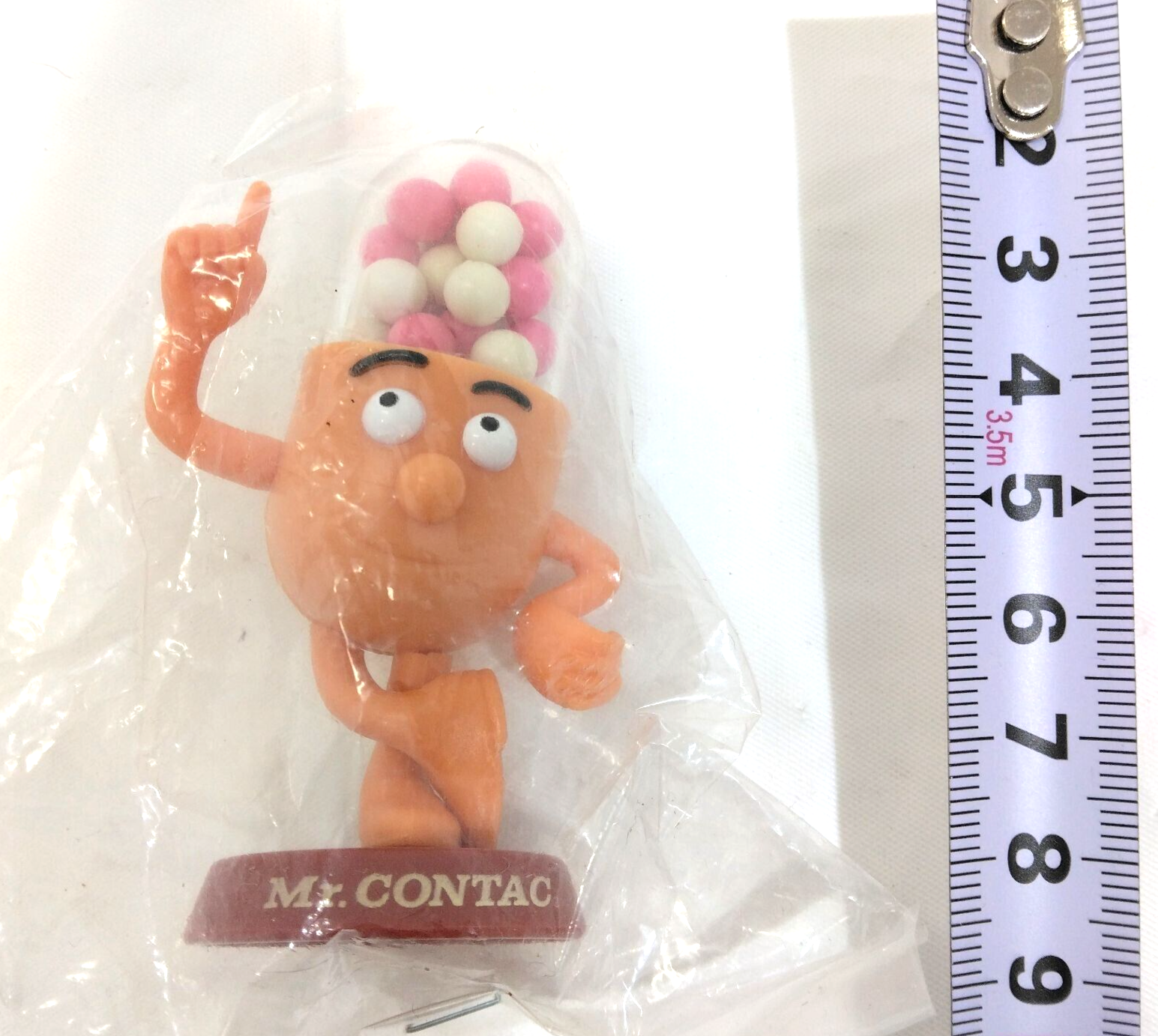 Vintage Mr Contac Figure Novelty Rare Japan Advertising Capsule Drug Mascot  FS, image size:1545x1383
