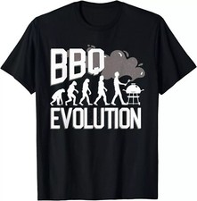 2025/NEW Evolution of Grill Master - Grilling Gifts - I Do BBQ Grill T-Shirt S-3