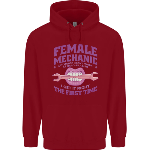 Funny Female Mechanic Childrens Kids Hoodie - Picture 26 of 88