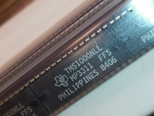 TMS1000NLL 3311 Integrated Circuit / Circuit Intégré Nos Cav Ic2 - Foto 7