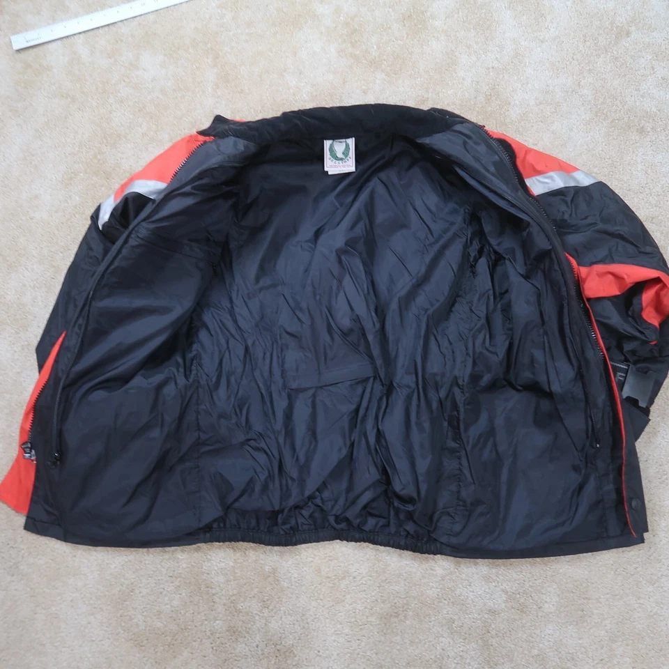 Belstaff Motorcycle Jacket Men Small Red Black Removable Quilt Liner insulated - Image 2 of 4