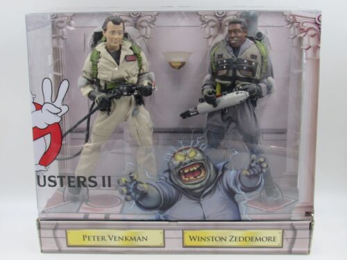 Paquete de 2 figuras de acción Ghostbusters II Peter Venkman & Winston Zeddemore de 12 - Imagen 1 de 6
