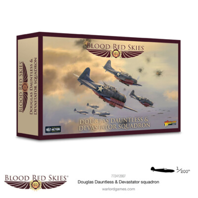 Blood Red Skies: Douglas Dauntless Devastator Squadron - Brandneu & Sealed