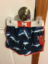 BRAND NEW INFANT BOYS SIZE 12 MONTHS WONDER NATION SWIM TRUNKS