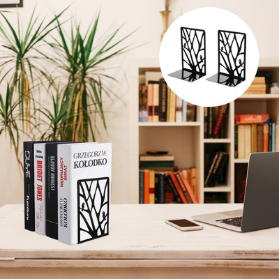 1 Paar Bücherregal Schiefen Ordner Buch Regal Buchstütze