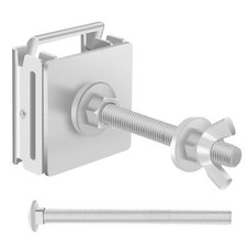 E-Track Spare Tire Mount Holder Silver Upgraded E Track Double Fittings Spare...