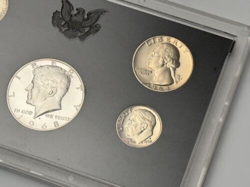 1968 S Proof Set Original Box 6 Coins US Mint - United States Proof Set - Picture 7 of 15