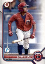 2022 BOWMAN DRAFT 1ST EDITION MINNESOTA TWINS - BRYAN ACUNA #BD-19
