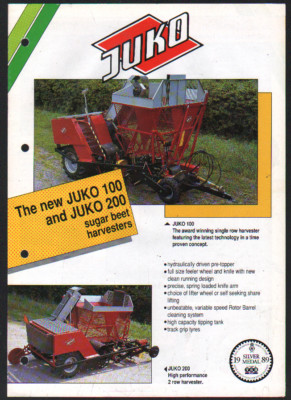 juko-100-and-juko-200-sugar-beet-harvesters-brochure-leaflet-ebay-uk