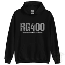RG400: Race replica with attitude hoodie motorcycle biker