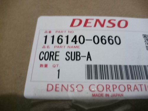 Brand New Denso Rear Heater Core for Toyota Landcruiser UZJ200R 200 Series OEM - Picture 2 of 2