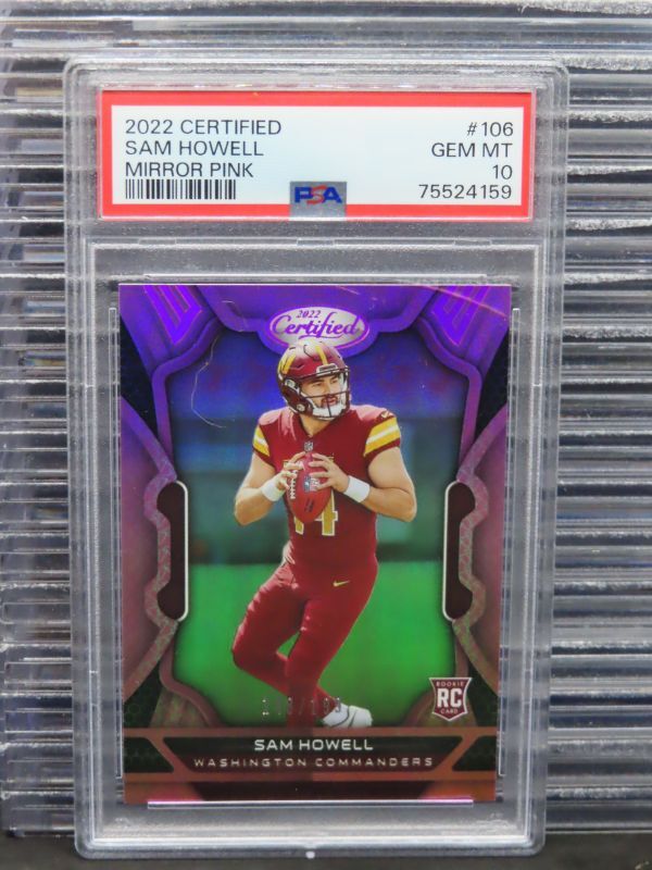 Sam Howell Panini Certified #106 Mirror Pink