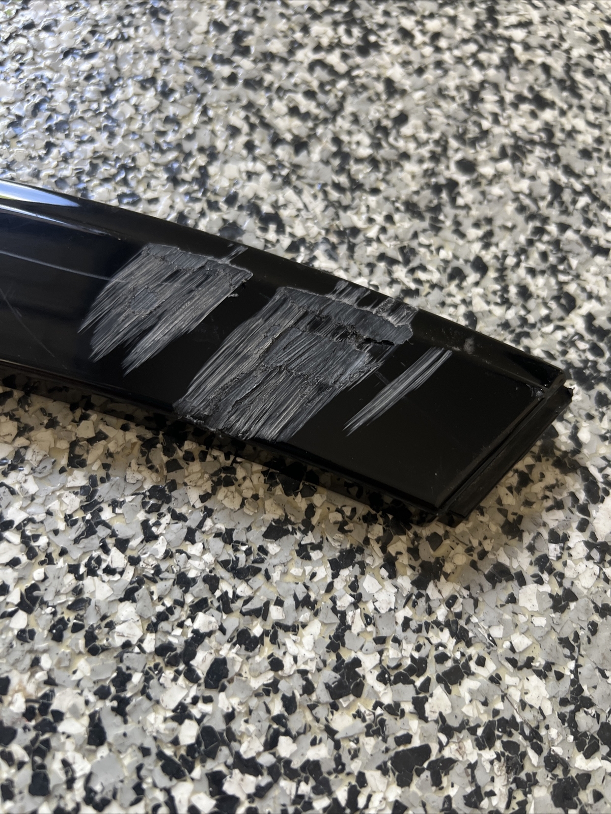 17-19 Bentley Bentayga Rear Right Door Arch Cover Trim Moulding 36A854830 OEM A1