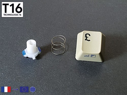 Commodore Plus/4 Qwerty_1 Touche Clavier 1 Ressort 1 Piston/1 Key+Plunger+Spring - Imagen 65 de 88