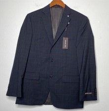 MICHAEL KORS Men's Classic-Fit Wool-Blend Stretch Suit Separate Jacket Size 38R