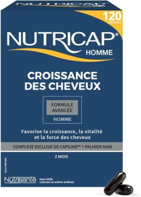 NUTRISANTE Nutricap for Men Hair Growth Advanced Formula -Hair Vitality 120 caps
