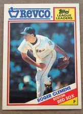 1988 Topps Revco League Leaders #28 Roger Clemens Boston Red Sox 