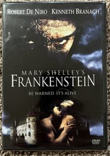 Mary Shelley's Frankenstein DVD, 1998 Robert De Niro, Kenneth Branagh - New  