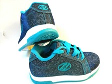 Heelys Split Glitter Pewter / blue Schuh mit Rollen Heelies Sneakers Gr. 40,5