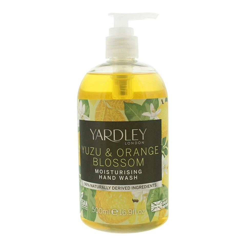 Yardley Yuzu Orange Blossom Botanical Hand Wash 500ml For Unisex - Photo 1/1
