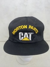 Vintage Caterpillar CAT Men’s Black Hat Insulated - NWOT - USA Made - Morton