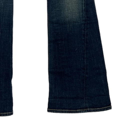 True Religion Jean Pants Womens 30x34 Joey Blue Denim World Tour Flare - 第 4/12 張圖片