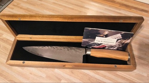 Route 83 Signature XL Chef Knife Kochmesser Olive Neu - Bild 3 von 5