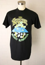 Vintage Binion's Casino Horseshoe Bingo Single Stitch Screen Stars USA T-Shirt L