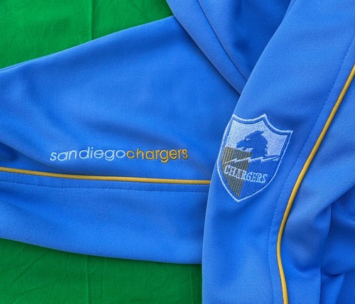 Vintage Reebok NFL San Diego Chargers Men's Full Zip Jacket Size XL. - 第 7/7 張圖片