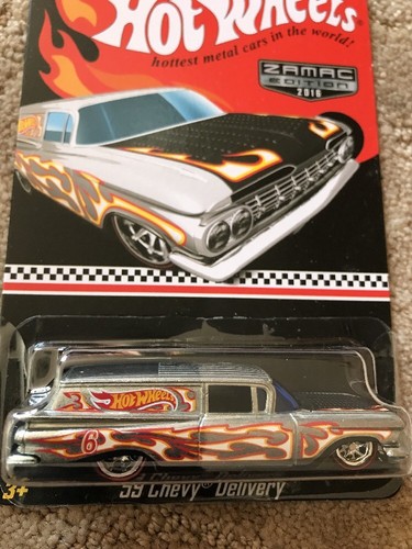 2016 ZAMAC 1959 CHEVY DELIVERY WAGON # 6 Hot Wheels Collector Edition Mail-In - Picture 7 of 10