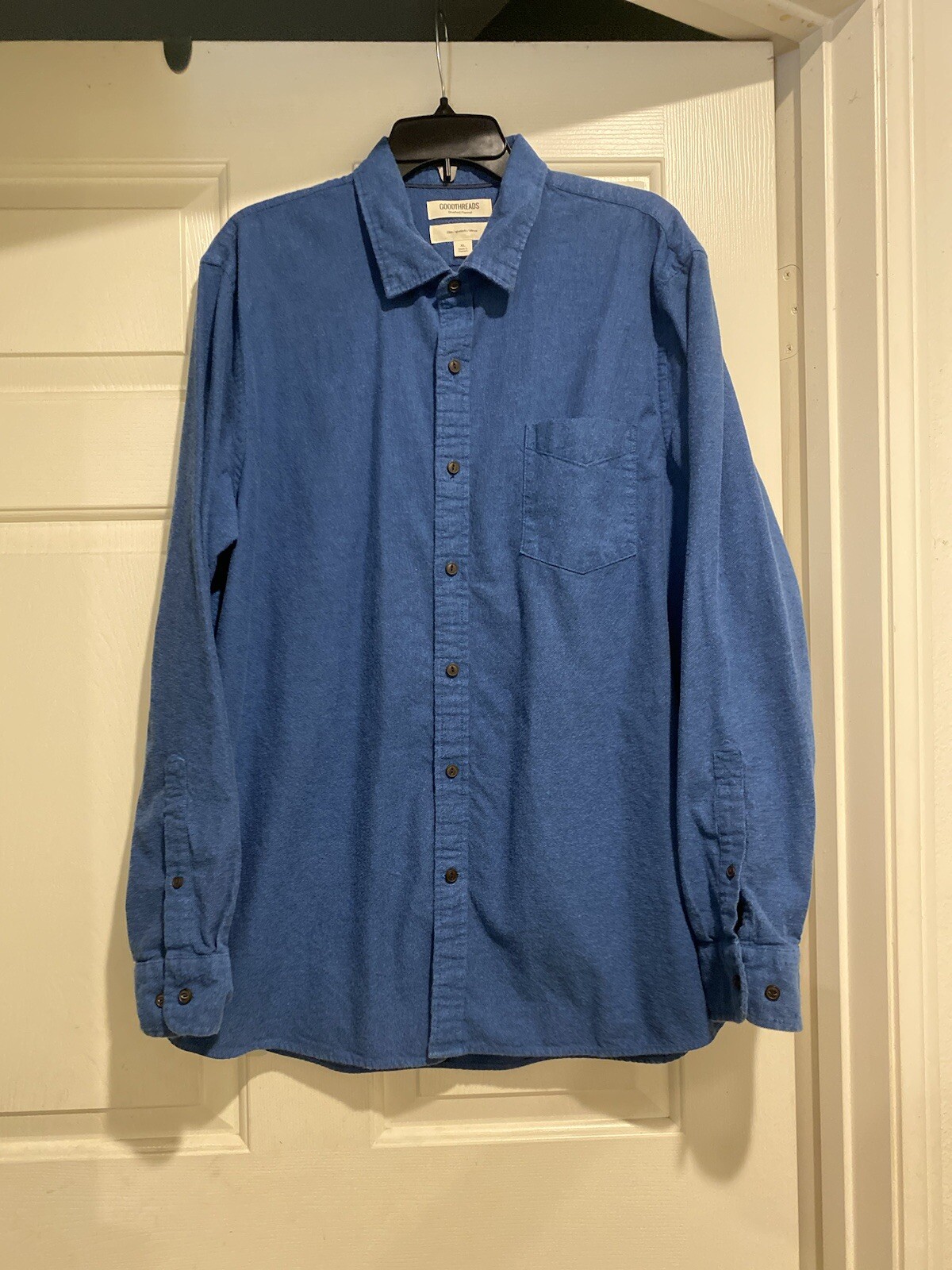 Goodthreads Brushed Flannel Button Down Shirt Men… - image 1