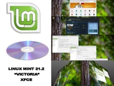 LINUX MINT 21.2 VICTORIA XFCE INSTALLATION ON DVD
