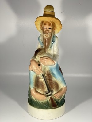 Old Cabin Still Kentucky Hillbilly Stitzel Weller Porcelain Empty Decanter 1969