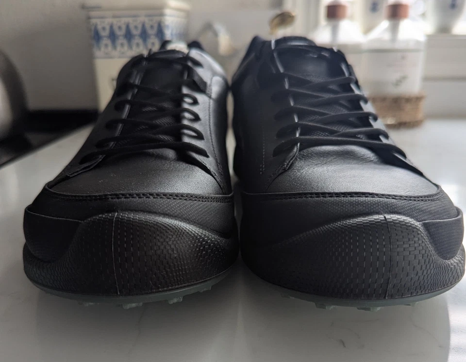 Ecco Men's Golf Biom Hybrid Leather Shoe Spikeless Size 11 - 11.5 / EU 45 Black - Image 4 of 4
