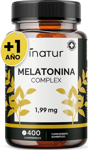Melatonina Pura 1,9 Mg Complex 400 Comprimidos Con Magnesio Y Pasiflora | + 1 Añ - Imagen 7 de 12