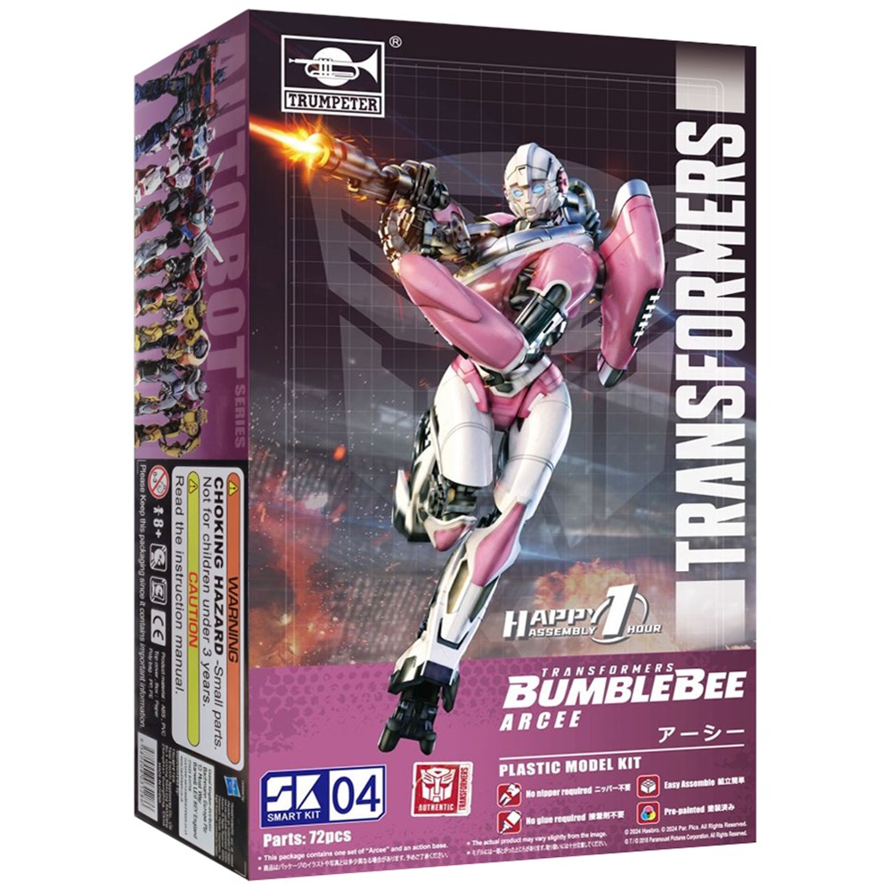 Transformers Bumblebee Arcee Model Kit Trumpeter Licensed SK04