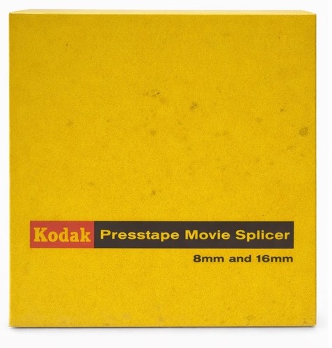 Vintage Kodak Presstape Movie Splicer 8mm 16mm Film Editor w/ Box & Manual