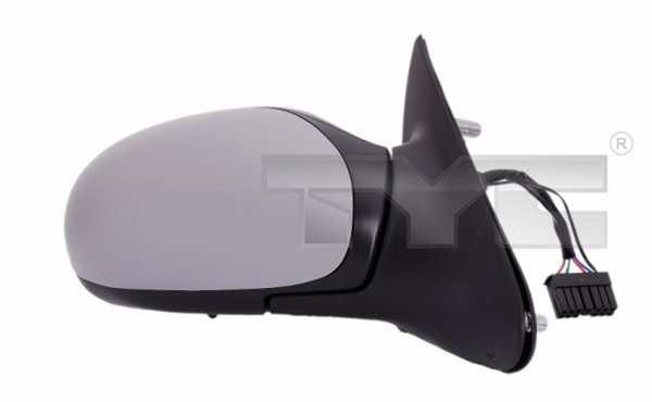 AußEnspiegel TYC 326-0064 FüR 8B 406 Peugeot AsphäRisch Beheizbar Blau GetöNt 8E-image