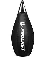 PROLAST Boxing Muay Thai MMA Punching Kicking Tear Drop Heavy Bag Black